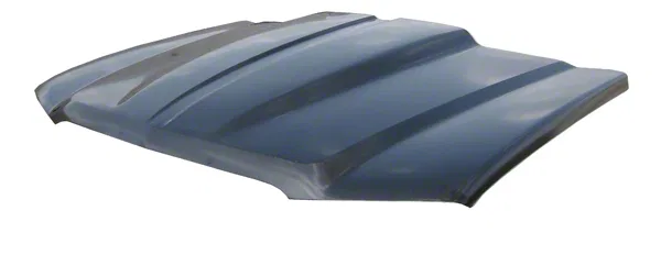 EFXSIL03V1 – PROEFX Hood, Round Cowl Without Hood Scoops Without Ram Air Bolt on Steel